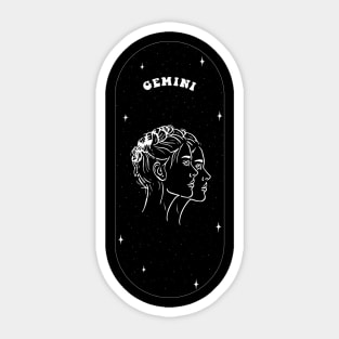 Gemini Zodiac Sign - Astrological sign Sticker